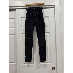 Reformation Jeans Womens 25 Black Denim Wash Erie Kayo High Rise Skinny Jeans